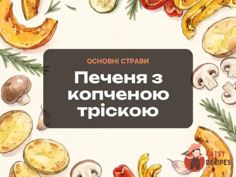 Печеня з копченою тріскою