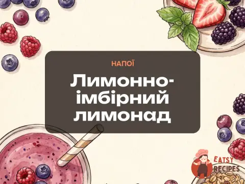 Лимонно-імбірний лимонад