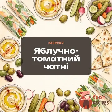 Яблучно-томатний чатні