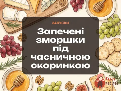 Запечені зморшки під часничною скоринкою