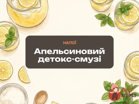 Апельсиновий детокс-смузі