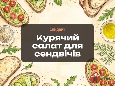 Курячий салат для сендвічів