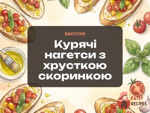 Курячі нагетси з хрусткою скоринкою