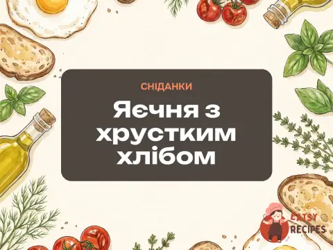 Яєчня з хрустким хлібом