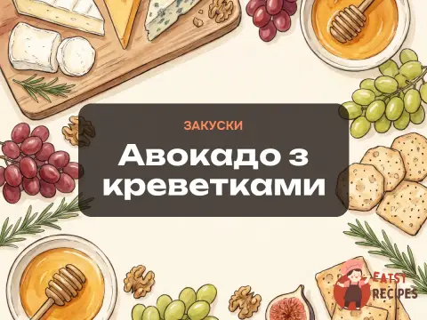 Авокадо з креветками