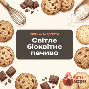 Світле бісквітне печиво
