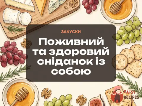 Поживний та здоровий сніданок із собою