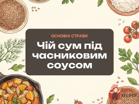 Чій сум під часниковим соусом