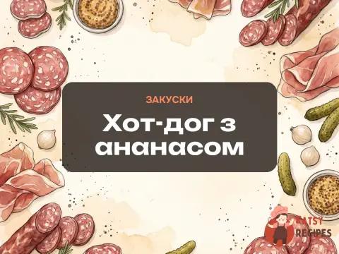 Хот-дог з ананасом