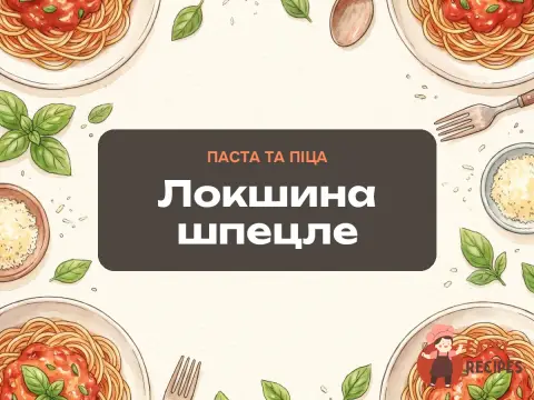 Локшина шпецле