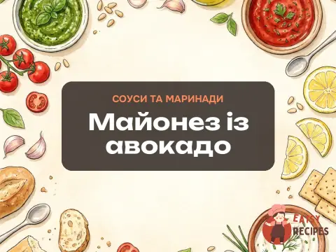Майонез із авокадо