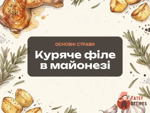 Куряче філе в майонезі