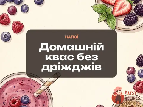 Домашній квас без дріжджів
