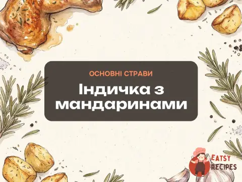 Індичка з мандаринами