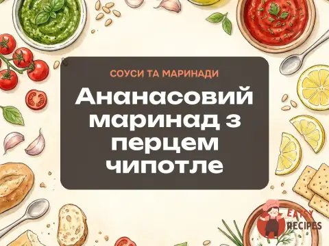Ананасовий маринад з перцем чипотле