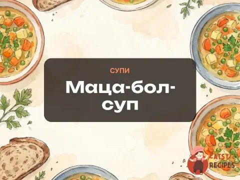 Маца-бол-суп