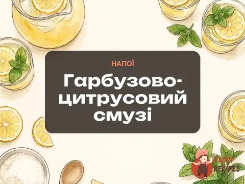 Гарбузово-цитрусовий смузі