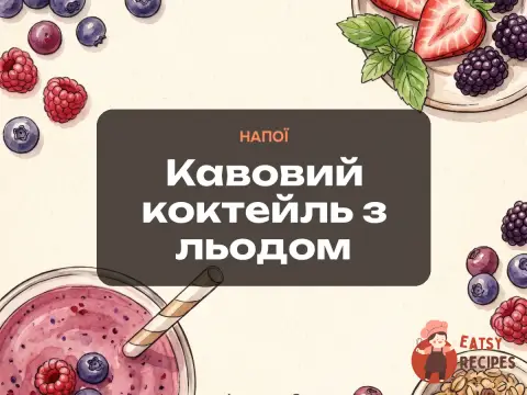 Кавовий коктейль з льодом