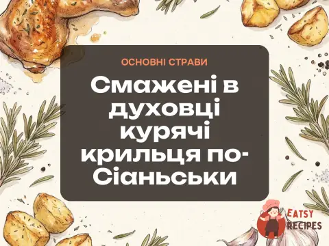 Смажені в духовці курячі крильця по-Сіаньськи