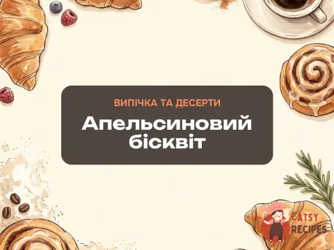 Апельсиновий бісквіт