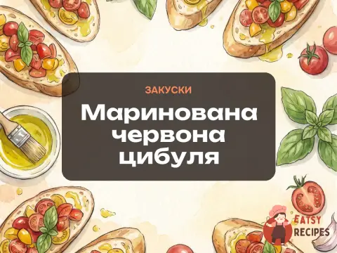 Маринована червона цибуля