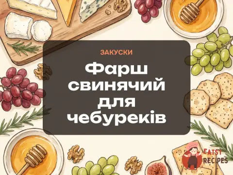 Фарш свинячий для чебуреків