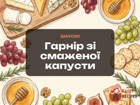 Гарнір зі смаженої капусти