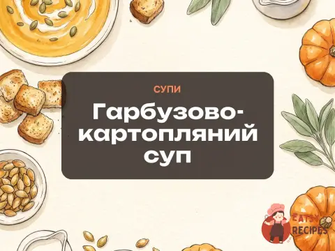 Гарбузово-картопляний суп