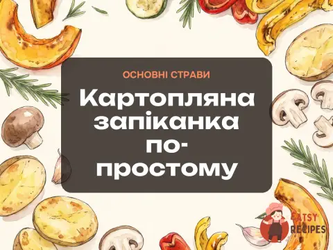Картопляна запіканка по-простому
