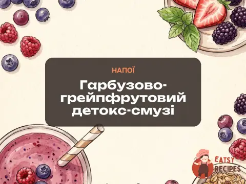Гарбузово-грейпфрутовий детокс-смузі