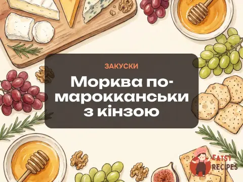 Морква по-марокканськи з кінзою