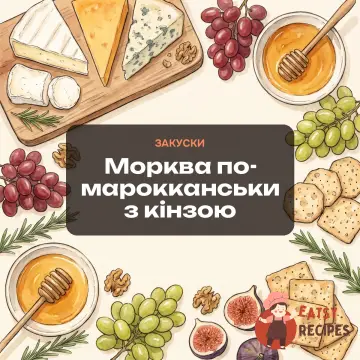 Морква по-марокканськи з кінзою