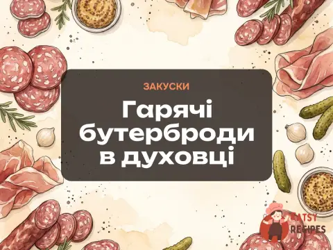 Гарячі бутерброди в духовці