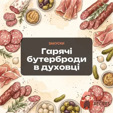 Гарячі бутерброди в духовці