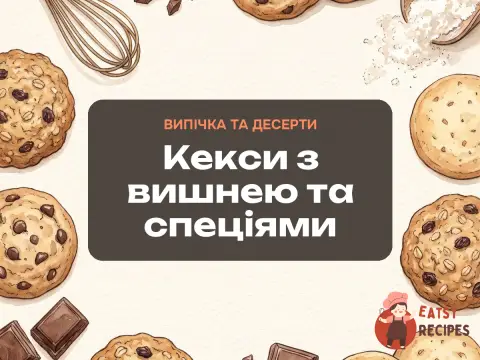 Кекси з вишнею та спеціями