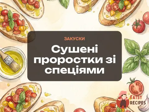 Сушені проростки зі спеціями