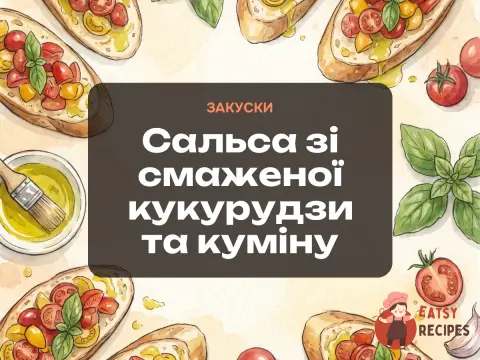 Сальса зі смаженої кукурудзи та куміну