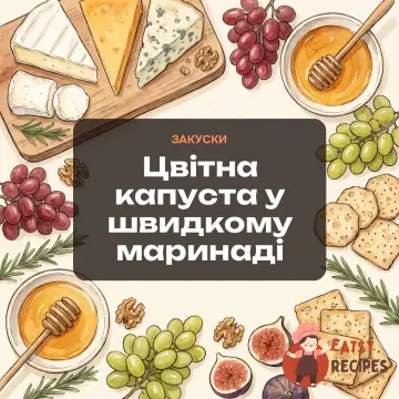 Цвітна капуста у швидкому маринаді