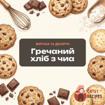 Гречаний хліб з чиа