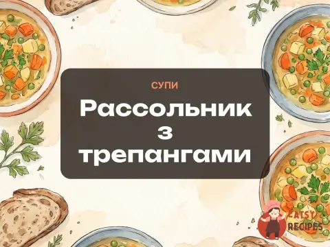 Рассольник з трепангами