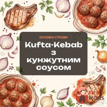 Kufta-Kebab з кунжутним соусом