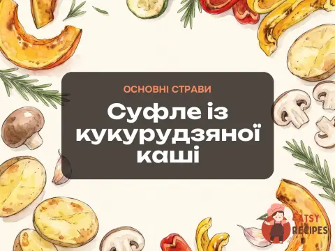 Суфле із кукурудзяної каші