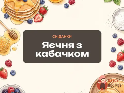 Яєчня з кабачком