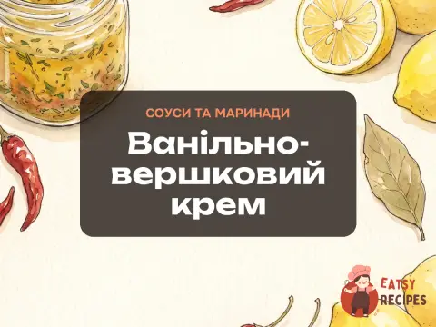 Ванільно-вершковий крем