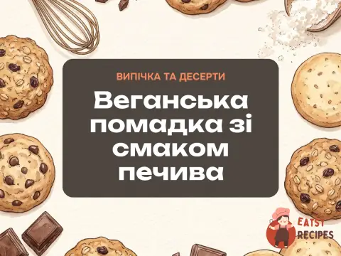 Веганська помадка зі смаком печива