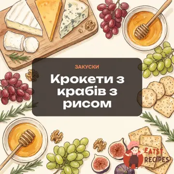 Крокети з крабів з рисом