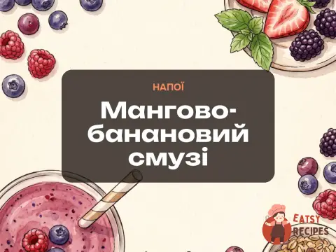 Мангово-банановий смузі