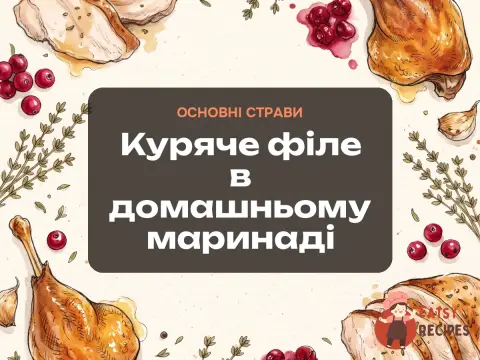 Куряче філе в домашньому маринаді