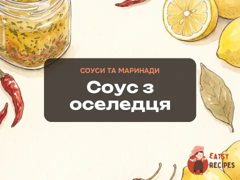 Соус з оселедця