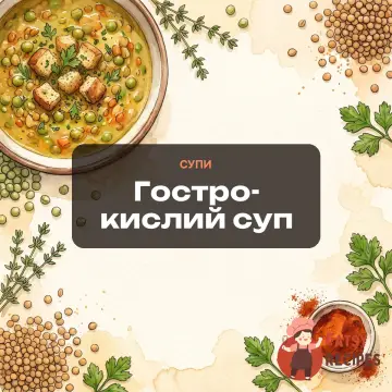 Гостро-кислий суп